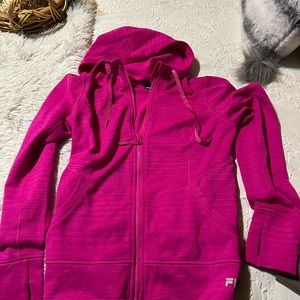Womens Fila fushia jacket. Super cute!!